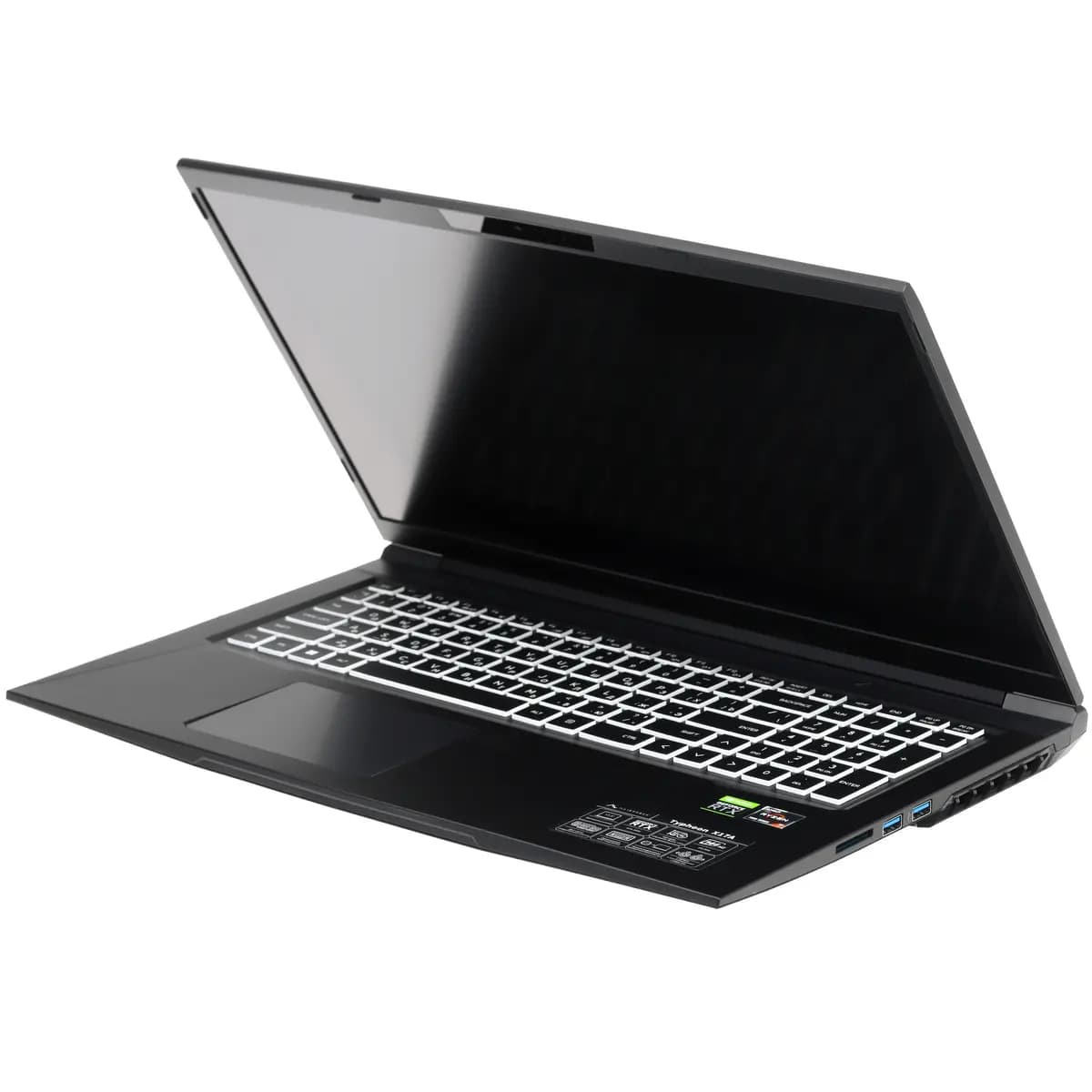17.3" laptop MAIBENBEN X17A black [English/Russian layout, 1920x1080, IPS, AMD Ryzen 7 7435H, cores: 8 x 3.1 GHz, RAM 16 GB, SSD 512 GB, GeForce RTX 3050 for laptops, 4 GB, Linux]