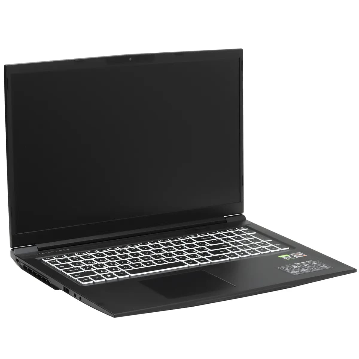 17.3" laptop MAIBENBEN X17A black [English/Russian layout, 1920x1080, IPS, AMD Ryzen 7 7435H, cores: 8 x 3.1 GHz, RAM 16 GB, SSD 512 GB, GeForce RTX 3050 for laptops, 4 GB, Linux]