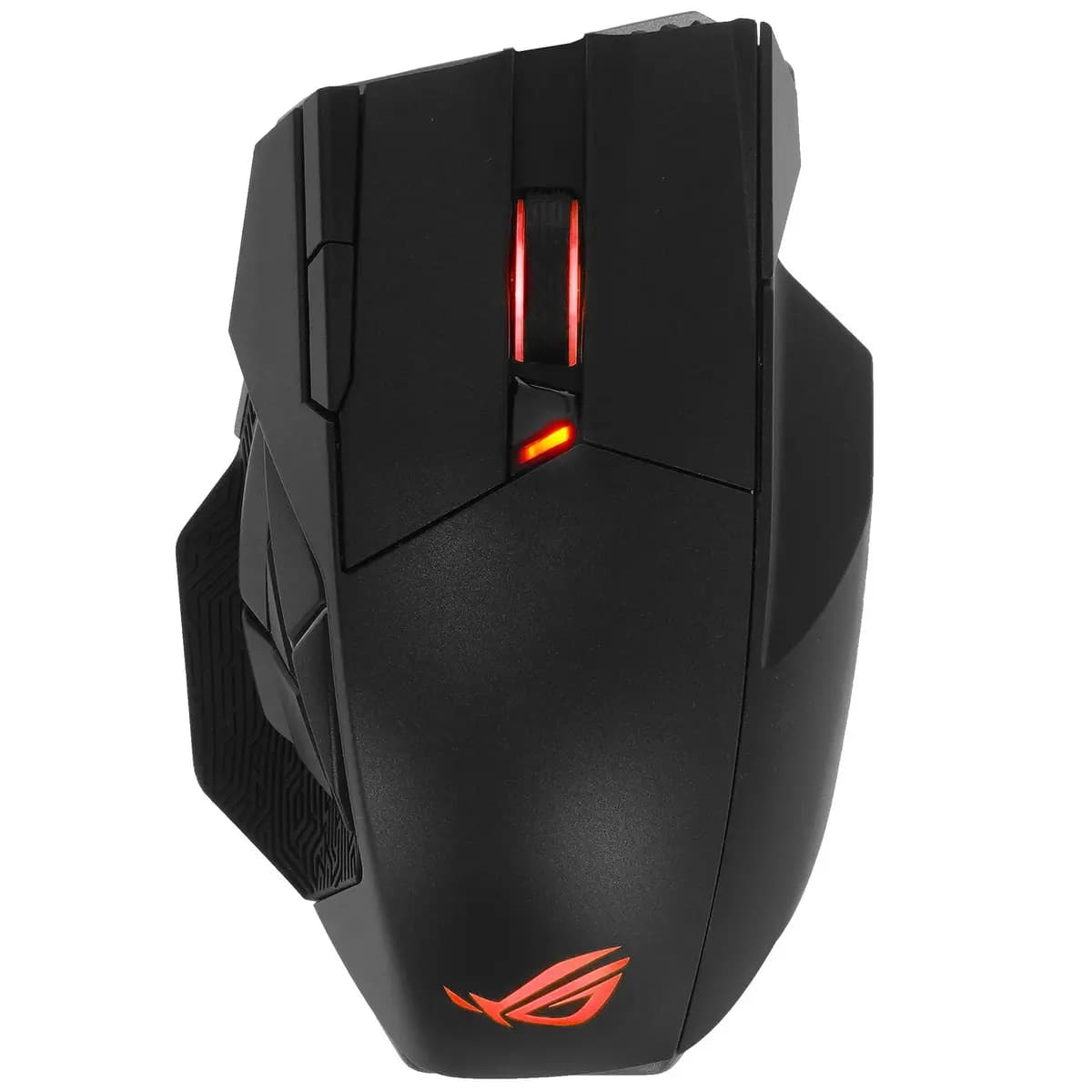 Mouse wireless/wired ASUS ROG Spatha X [90MP0220-BMUA00] black [19000 dpi, LED, USB Type-A, buttons - 12]