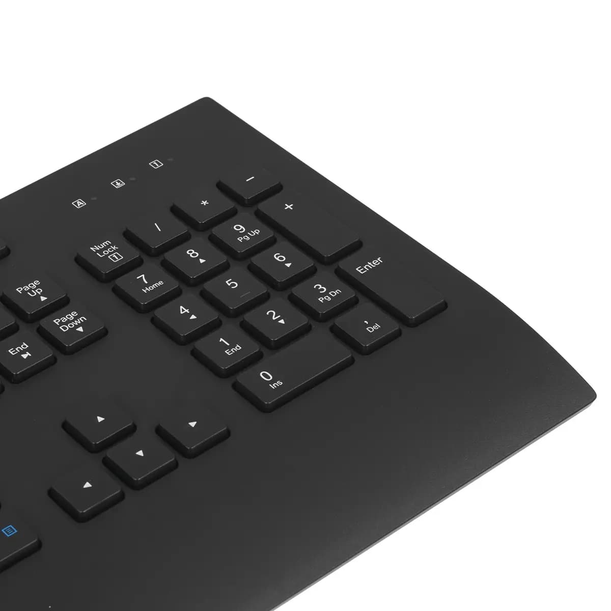 Keyboard wired Logitech K280E color black [membrane, keys - 103, USB Type-A]