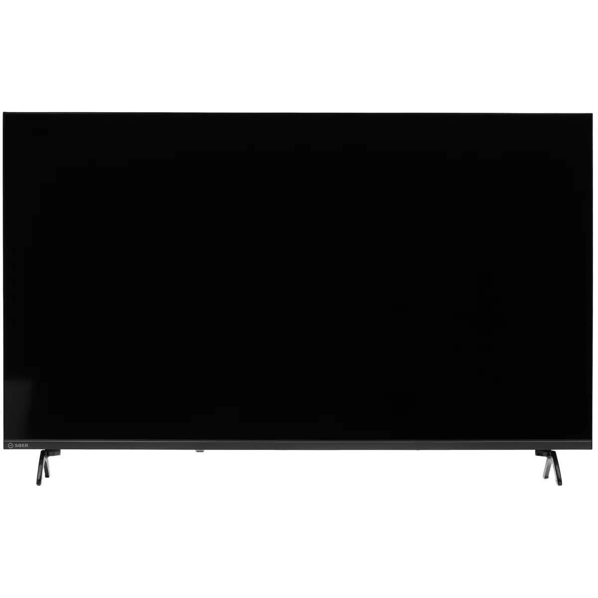 43" (109 cm) TV Sber SDX-43U5500DBA black [Direct LED, 4K UltraHD, Wi-Fi, 60 Hz, fireworks TV, HDMI x 3, USB x 2 pcs]