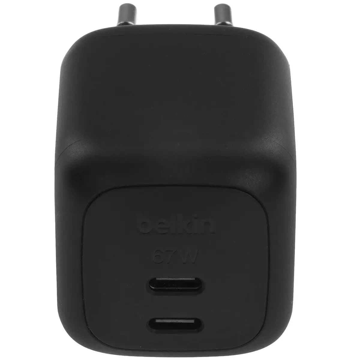 Wall charger Belkin BoostCharge Pro black [power - 67 W, 4.5 A, up to 21 V, without cable, PD 3.0, PD 3.1, PPS, SFC]