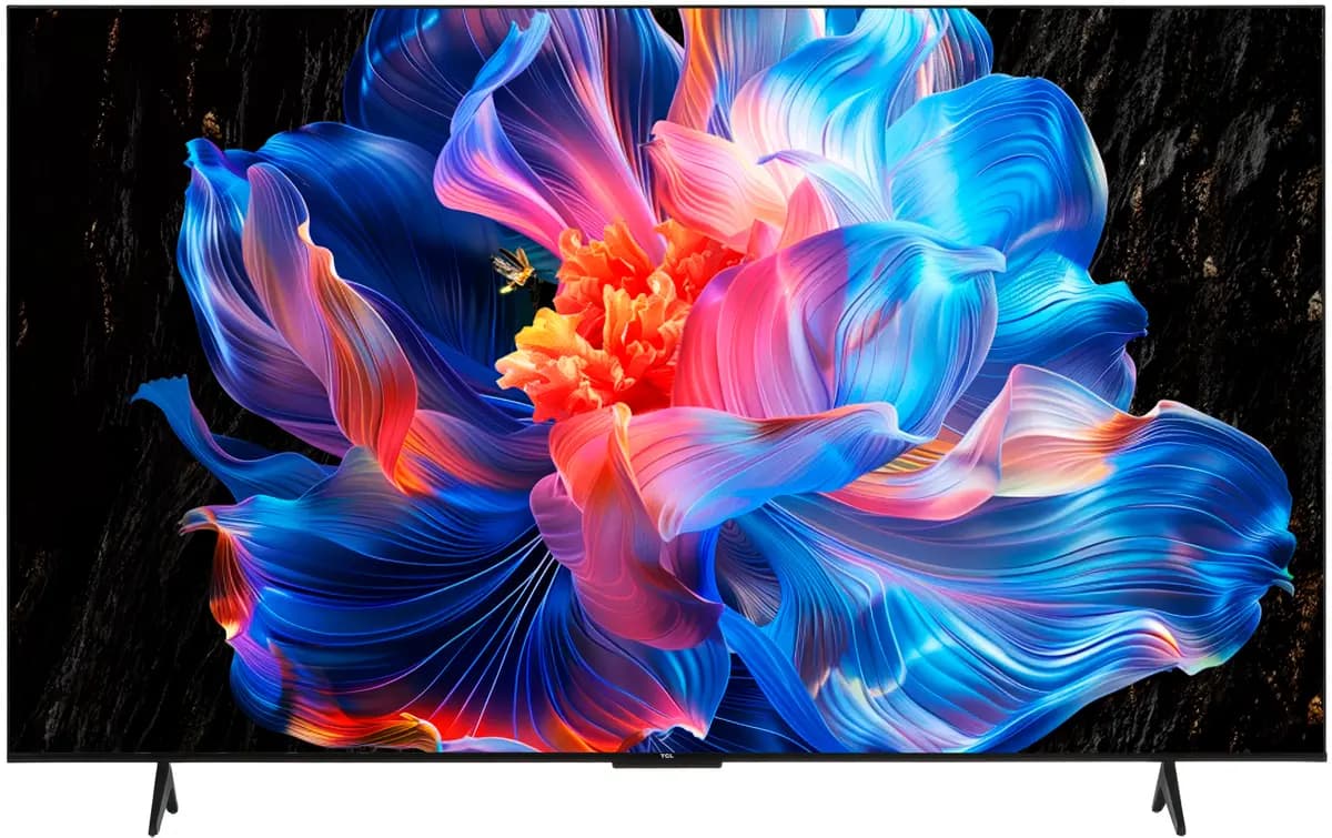 75" (190.5 cm) TV TCL 75P6K black [Direct LED, 4K UltraHD, Wi-Fi, 60 Hz, Google TV, HDMI x 3, USB x 2 pcs]