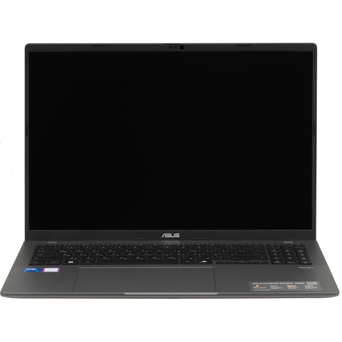 16" laptop ASUS Vivobook S S3607VA-RP103 gray [English/Russian layout, 1920x1200, IPS, Intel Core 5 210H, cores: 4 x 2.2 GHz + 4 x 1.6 GHz, RAM 16 GB, SSD 512 GB, Intel UHD Graphic