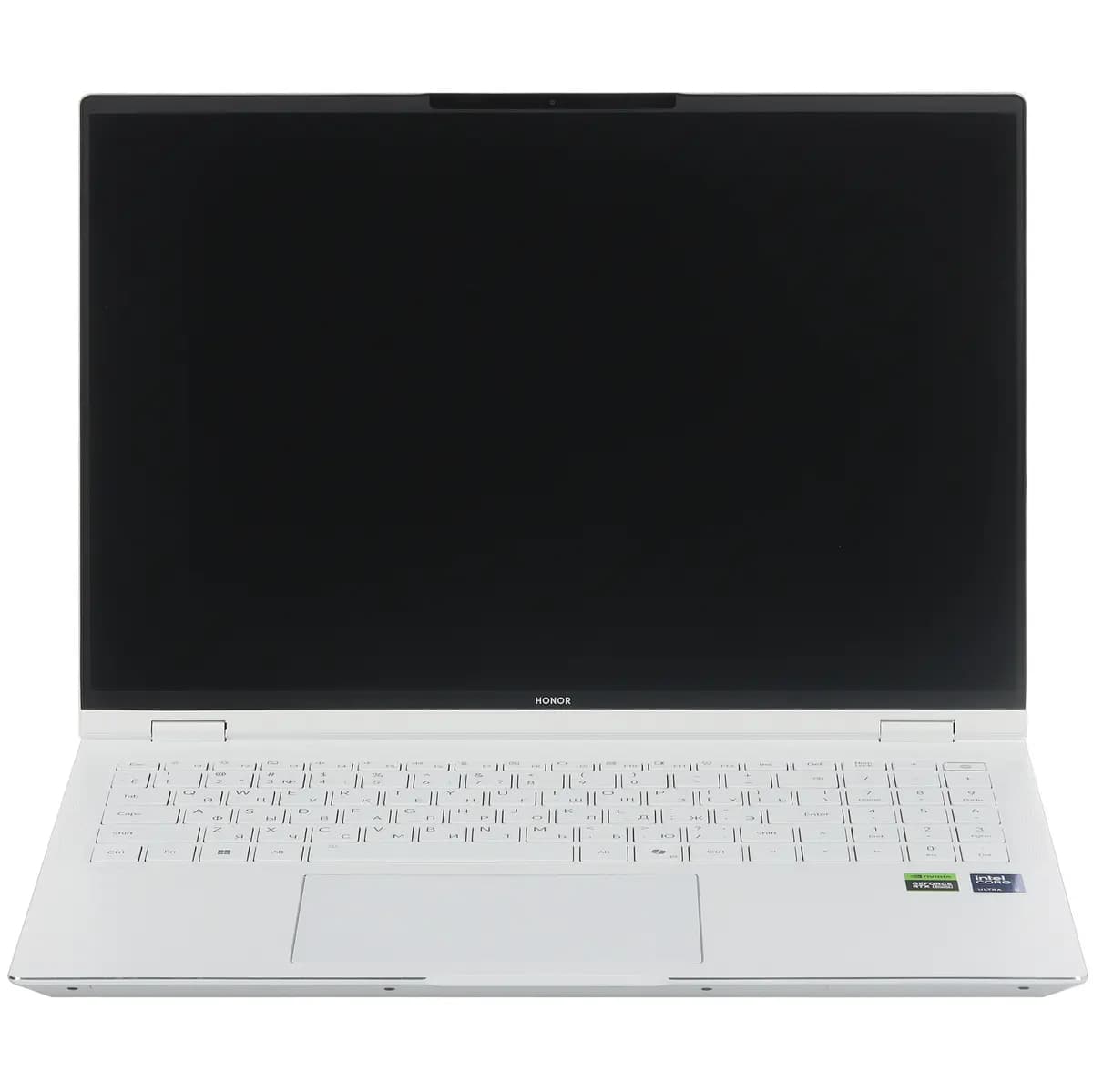 16" laptop HONOR MagicBook Pro 16 2025 white [English/Russian layout, 3072x1920, IPS, Intel Core Ultra 9 285H, cores: 6 x 2.9 GHz + 8 x 2.7 GHz, RAM 32 GB, SSD 1000 GB, GeForce RTX