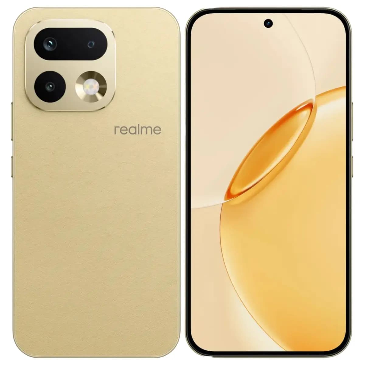 6.78" smartphone realme 16 Pro 256 GB gold