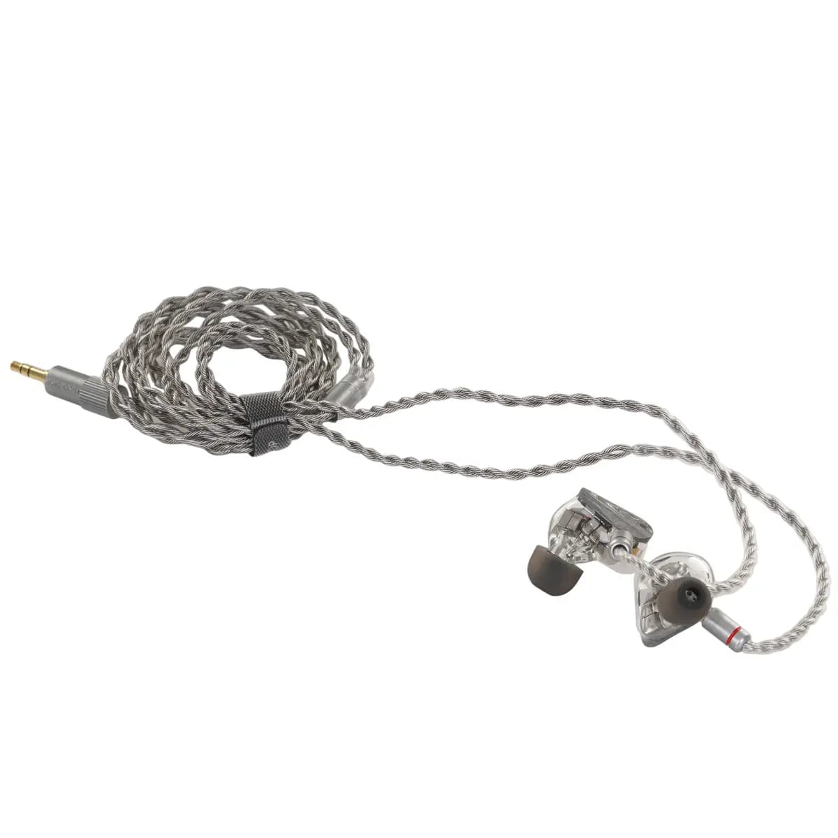Wired headphones Moondrop Dark Saber black 2023 [in-ear, wired, cable - 1.2 m, 7 Hz - 41000 Hz, 22Ω]