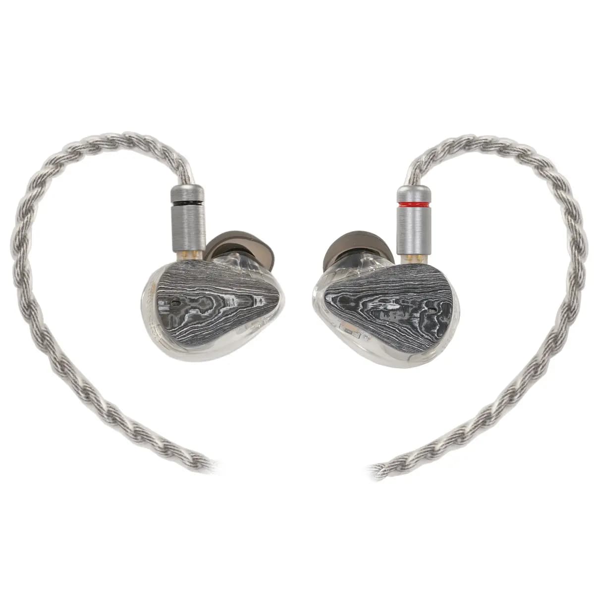 Wired headphones Moondrop Dark Saber black 2023 [in-ear, wired, cable - 1.2 m, 7 Hz - 41000 Hz, 22Ω]