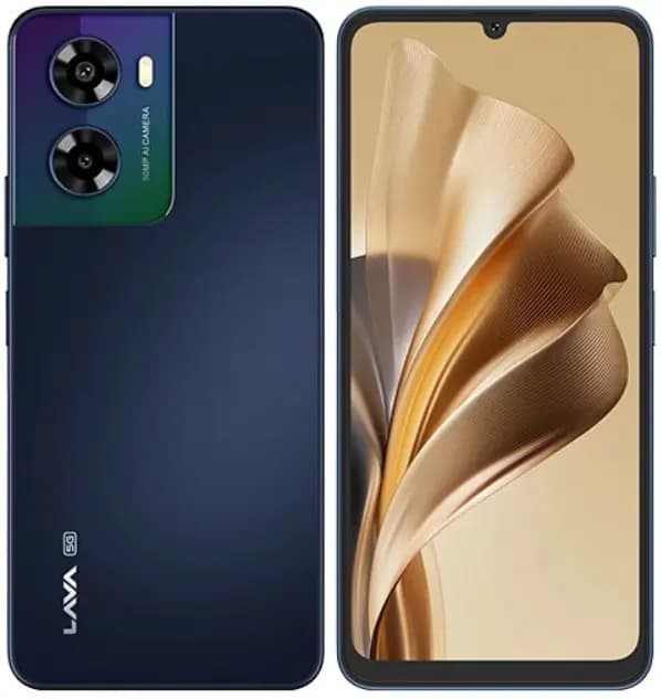 6.75" smartphone Lava Blaze Dragon 128 GB blue