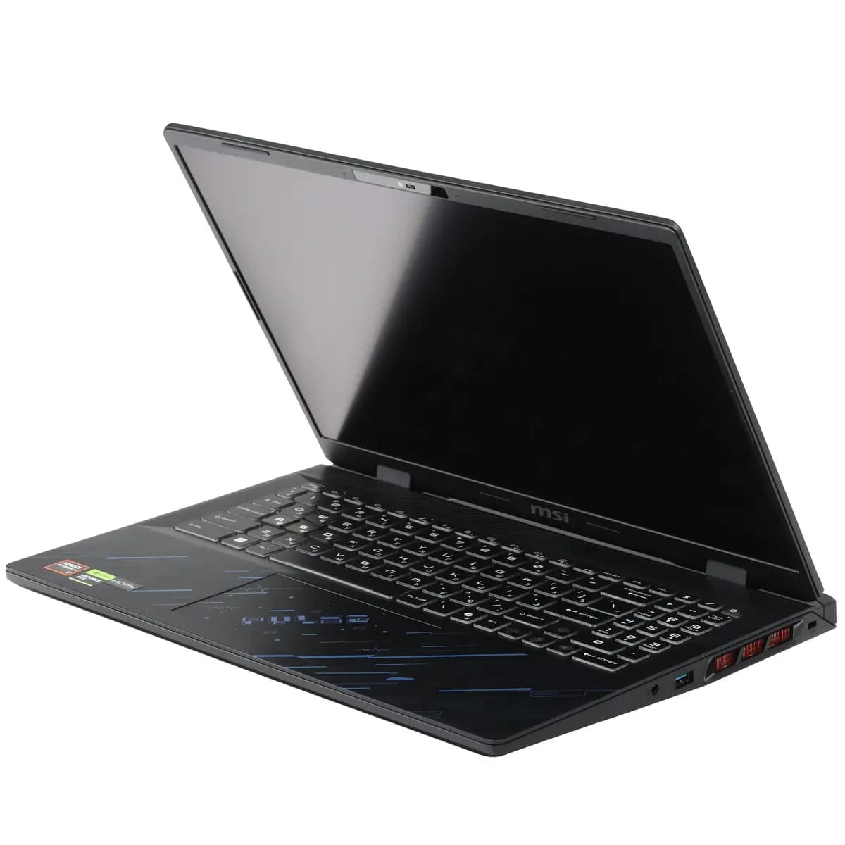 16" laptop MSI Pulse A16 AI+ C3HWFKG-033XRU black [English/Russian layout, 2560x1600, IPS, AMD Ryzen AI 7 350, cores: 4 x 2 GHz + 4 x 2 GHz, RAM 32 GB, SSD 1000 GB, GeForce RTX 506