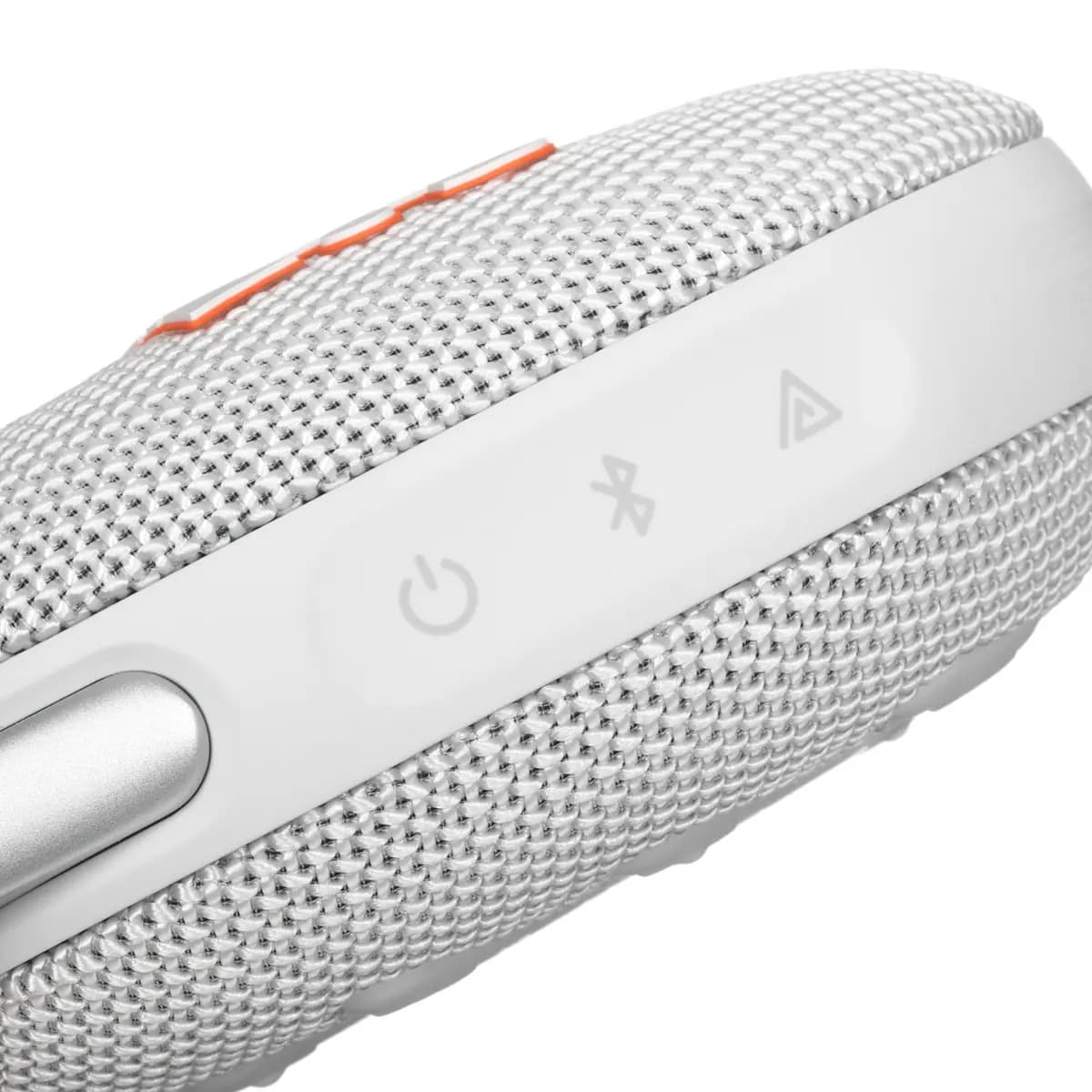Portable speaker JBL CLIP 5, white [Bluetooth, 1400 mAh, battery life - up to 12 h]