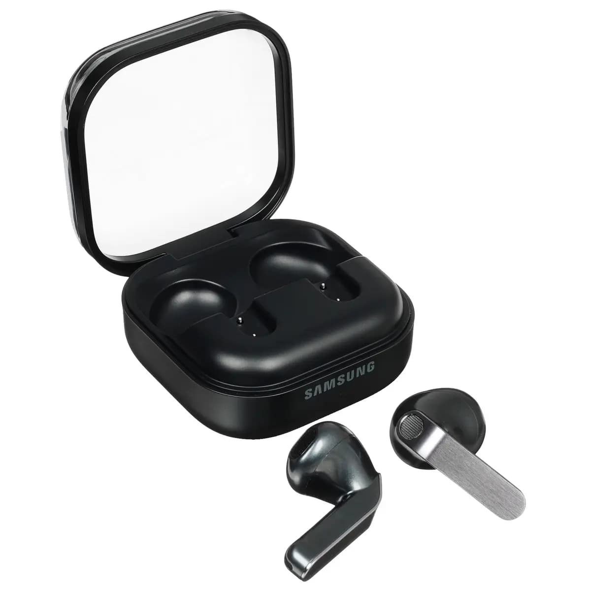 Headphones TWS Samsung Galaxy Buds 4 black 2026 [earbuds, Bluetooth 6.1, active noise cancelling, up to 6 h, 20 Hz - 20000 Hz, 16Ω]