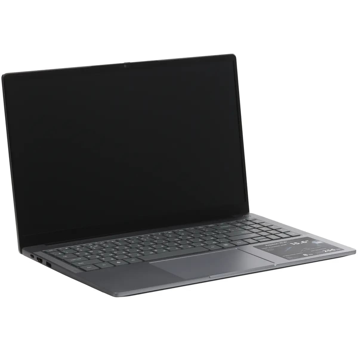 15.6" laptop DEXP Aquilon C15-INW603 gray [English/Russian layout, 1920x1080, IPS, Intel N100, cores: 4 x 0.1 GHz, RAM 8 GB, SSD 256 GB, Intel UHD Graphics, Windows 11 Home]