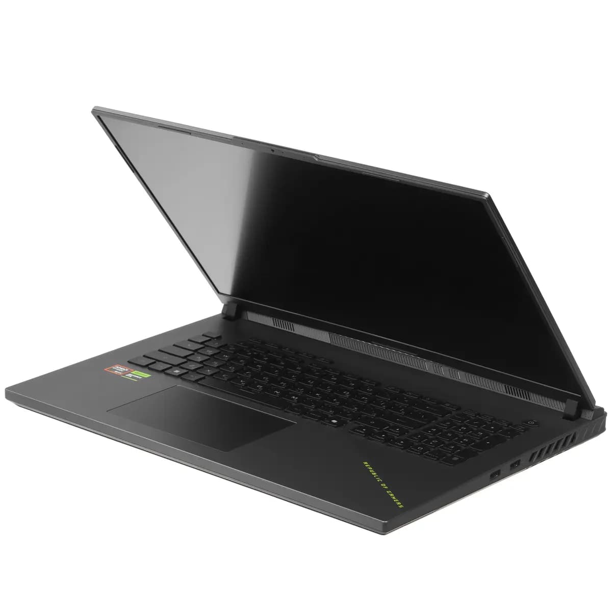 18" laptop ASUS ROG Strix G814PM-S8073 gray [English/Russian layout, 1920x1200, IPS, AMD Ryzen 9 8940HX, cores: 16 x 2.4 GHz, RAM 16 GB, SSD 1000 GB, GeForce RTX 5060 for laptops, 