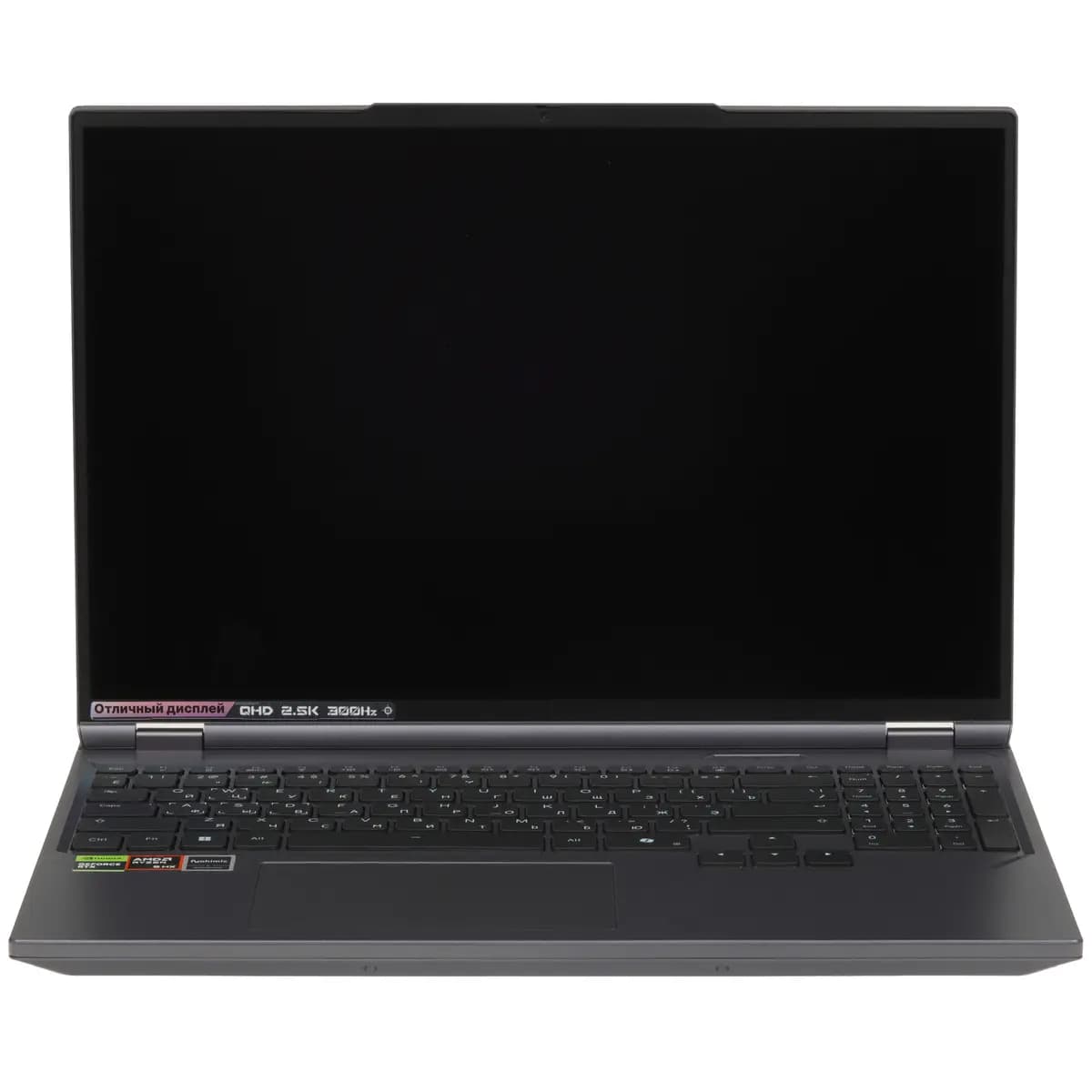 16" laptop MAIBENBEN X16F gray [English/Russian layout, 2560x1600, IPS, AMD Ryzen 9 8940HX, cores: 16 x 2.4 GHz, RAM 32 GB, SSD 1000 GB, GeForce RTX 5070 Ti for laptops, 12 GB, Win