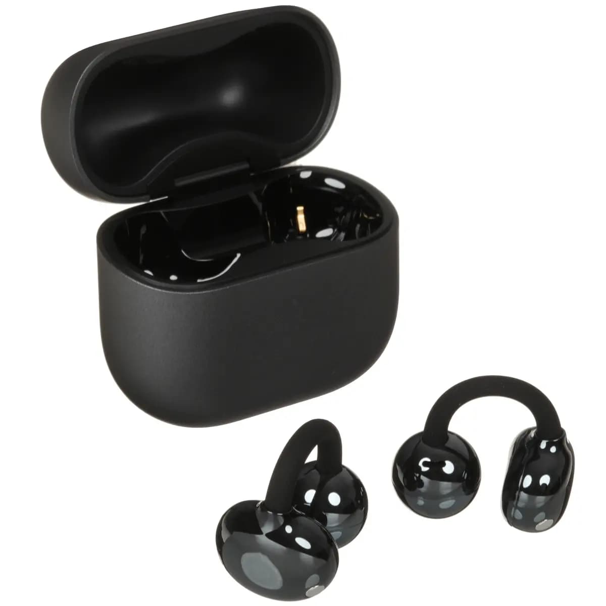 Headphones TWS HUAWEI FreeClip 2 black 2025 [OWS, Bluetooth 6.0, IP57, up to 9 h, 20 Hz - 20000 Hz]