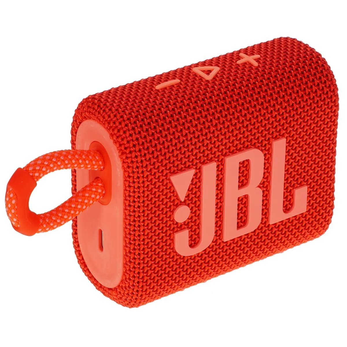 Portable speaker JBL GO 3, red [Bluetooth, 540 mAh, battery life - up to 5 h]