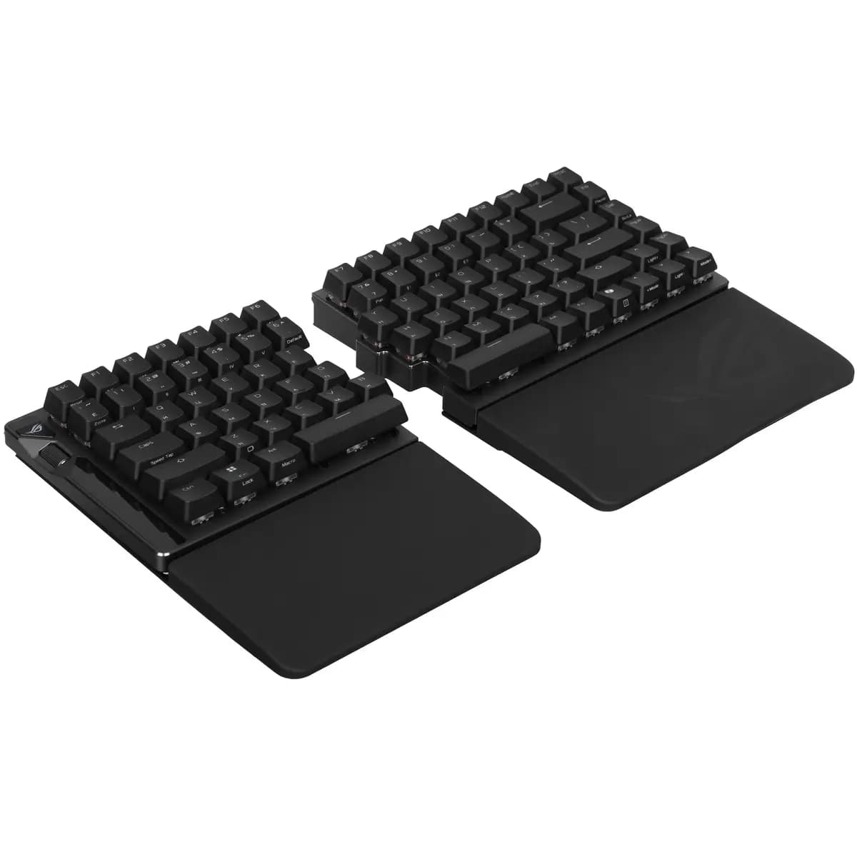 Keyboard wired + wireless ASUS M703 ROG Falcata color black [magnetic, keys - 85, Bluetooth, USB Type-A, 2.4 GHz radio]