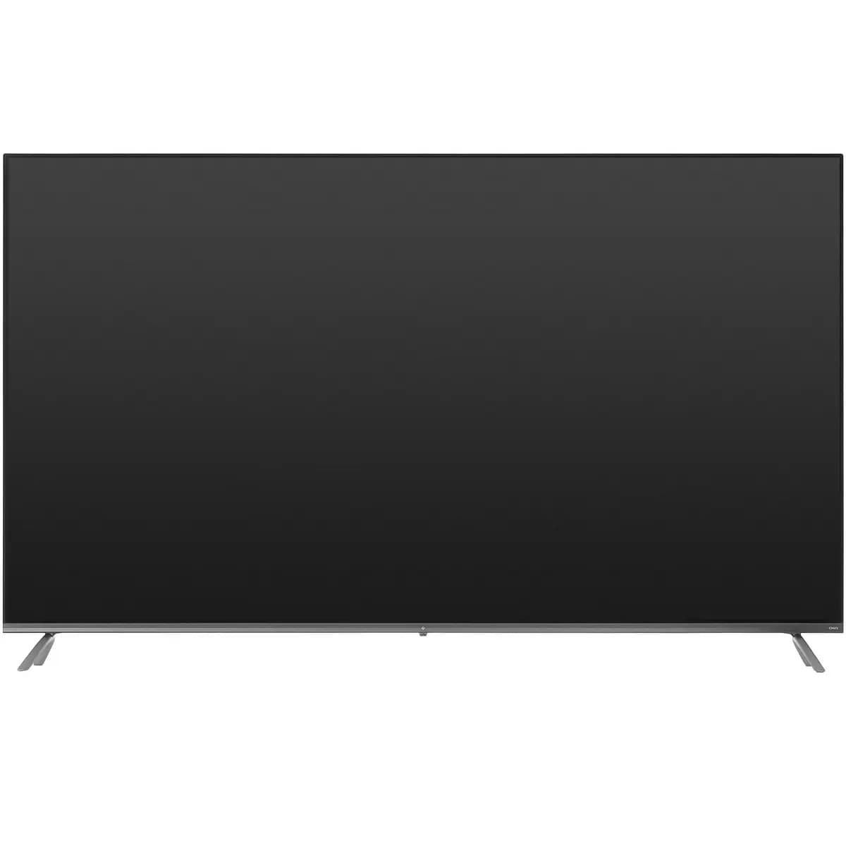 65" (165 cm) TV DEXP A651 gray [Direct LED, 4K UltraHD, Wi-Fi, 60 Hz, Android TV, HDMI x 4, USB x 2 pcs]