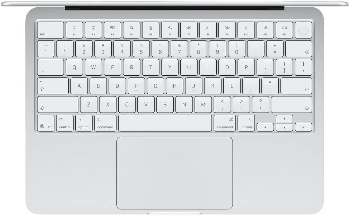 13" laptop Apple MacBook Neo A18 Pro silver [English/Russian layout, 2408x1506, IPS, Apple A18 Pro 6-Core, cores: 2 + 4, RAM 8 GB, SSD 512 GB, Apple A18 Pro 5-Core, macOS]
