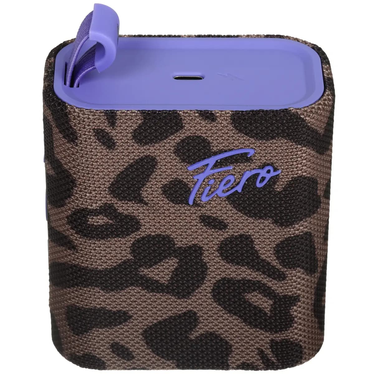 Portable speaker Fiero Lure Piccolo FRPS-510, purple [Bluetooth, 3500 mAh, battery life - up to 30 h]