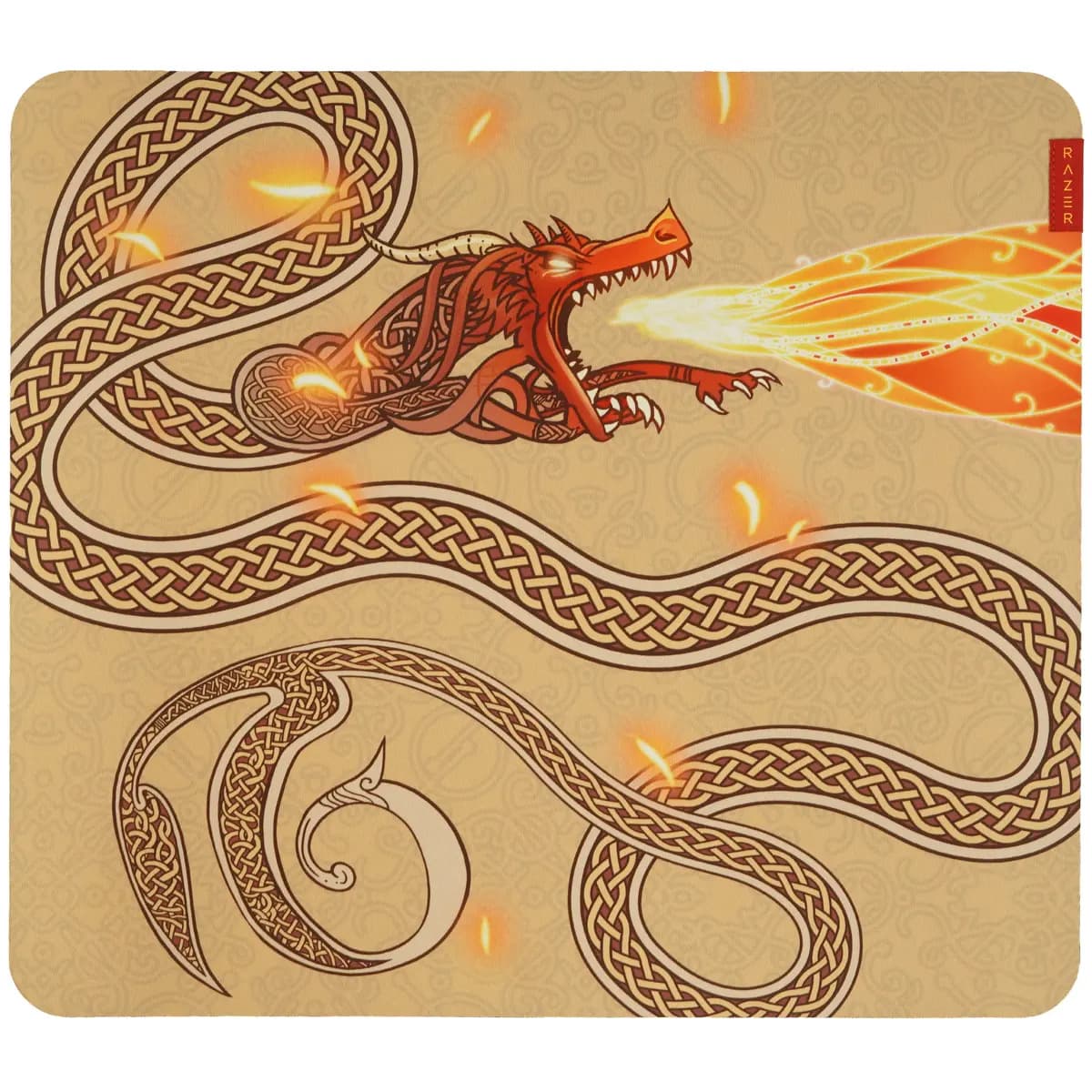 Mouse pad Razer Gigantus V2 Counter-Strike 2 Ed. (L) brown [fabric, 450 mm x 400 mm x 3 mm, pattern - Counter-Strike]