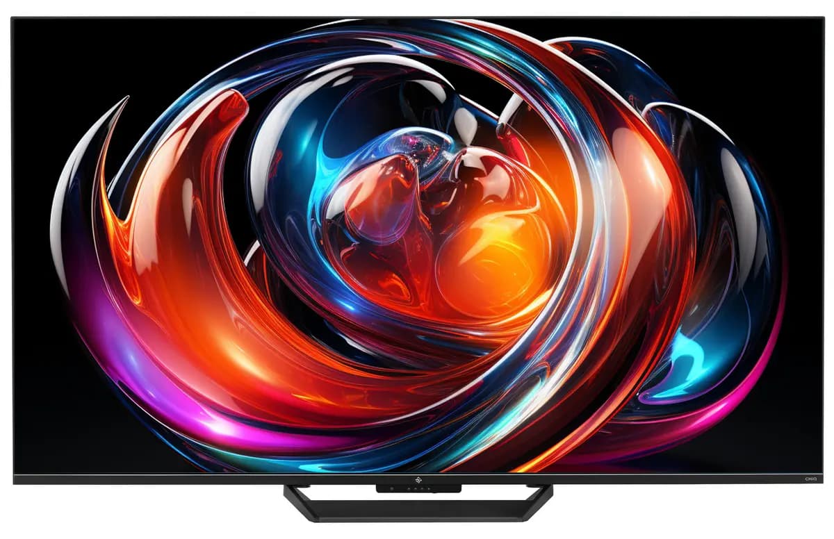 55" (139 cm) TV DEXP 55MCG 55 gray [Mini LED, QLED, 4K UltraHD, Wi-Fi, 144 Hz, Google TV, HDMI x 4, USB x 2 pcs]