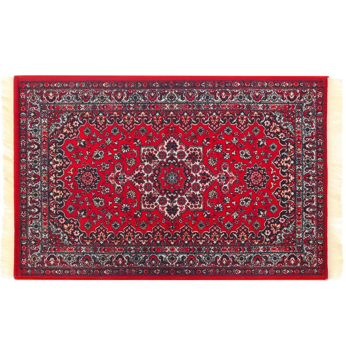 Mouse pad DEXP OM-L Carpet (L) red [polyester, 450 mm x 300 mm x 4 mm, pattern - carpet]