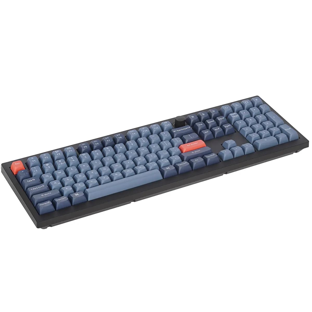 Keyboard wired + wireless Keychron V6 Max color black [mechanical, Gateron Jupiter Brown, keys - 108, Bluetooth, USB Type-A]