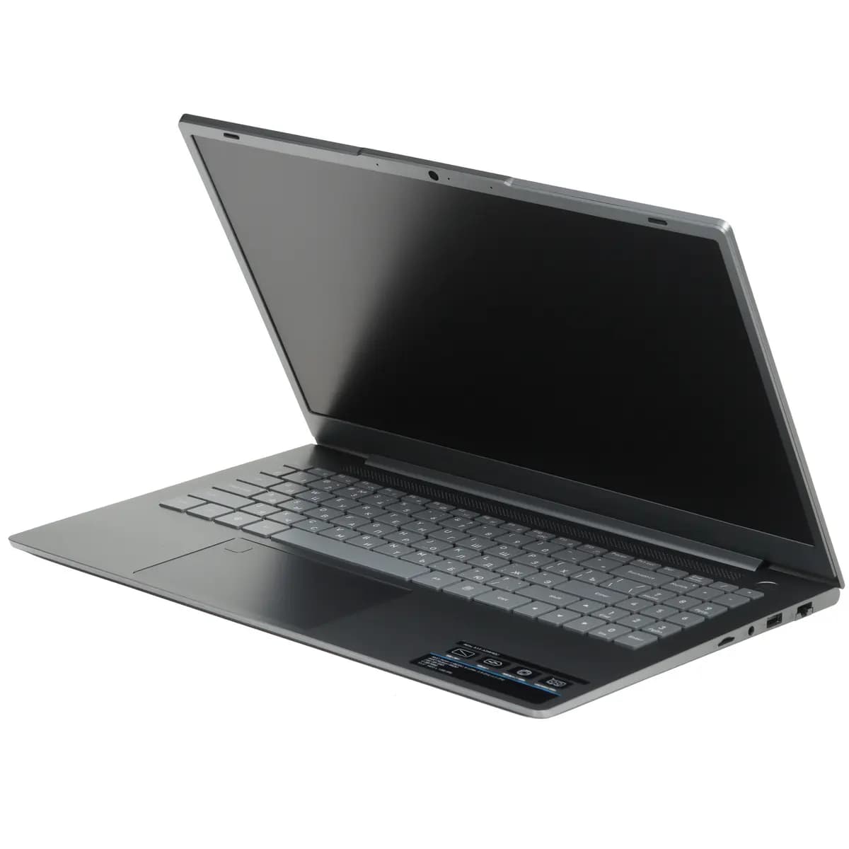 15.6" laptop DEXP Atlas gray [English/Russian layout, 1920x1080, IPS, AMD Ryzen 5 6600U, cores: 6 x 2.9 GHz, RAM 8 GB, SSD 256 GB, AMD Radeon 660M, Windows 11 Home]