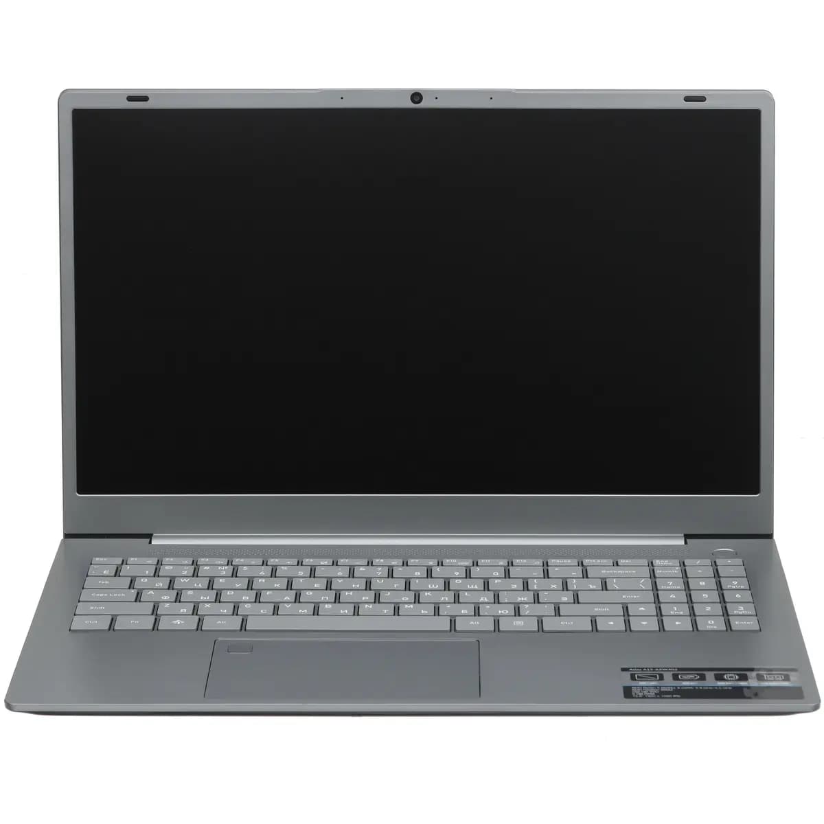 15.6" laptop DEXP Atlas gray [English/Russian layout, 1920x1080, IPS, AMD Ryzen 5 6600U, cores: 6 x 2.9 GHz, RAM 8 GB, SSD 256 GB, AMD Radeon 660M, Windows 11 Home]