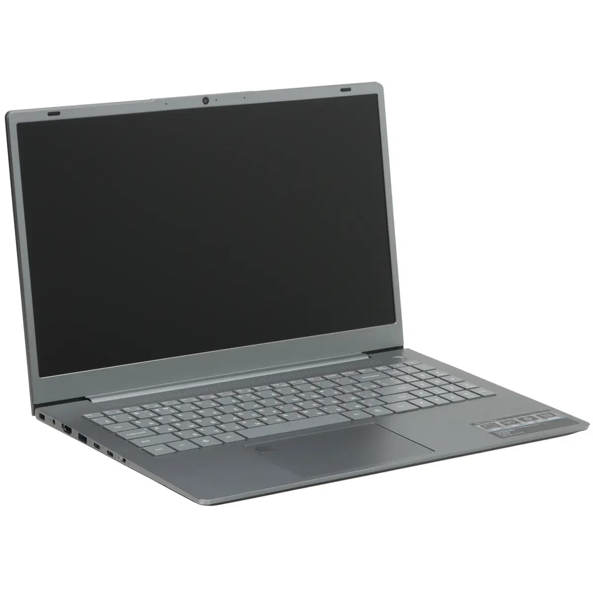 15.6" laptop DEXP Atlas gray [English/Russian layout, 1920x1080, IPS, AMD Ryzen 5 6600U, cores: 6 x 2.9 GHz, RAM 8 GB, SSD 256 GB, AMD Radeon 660M, Windows 11 Home]