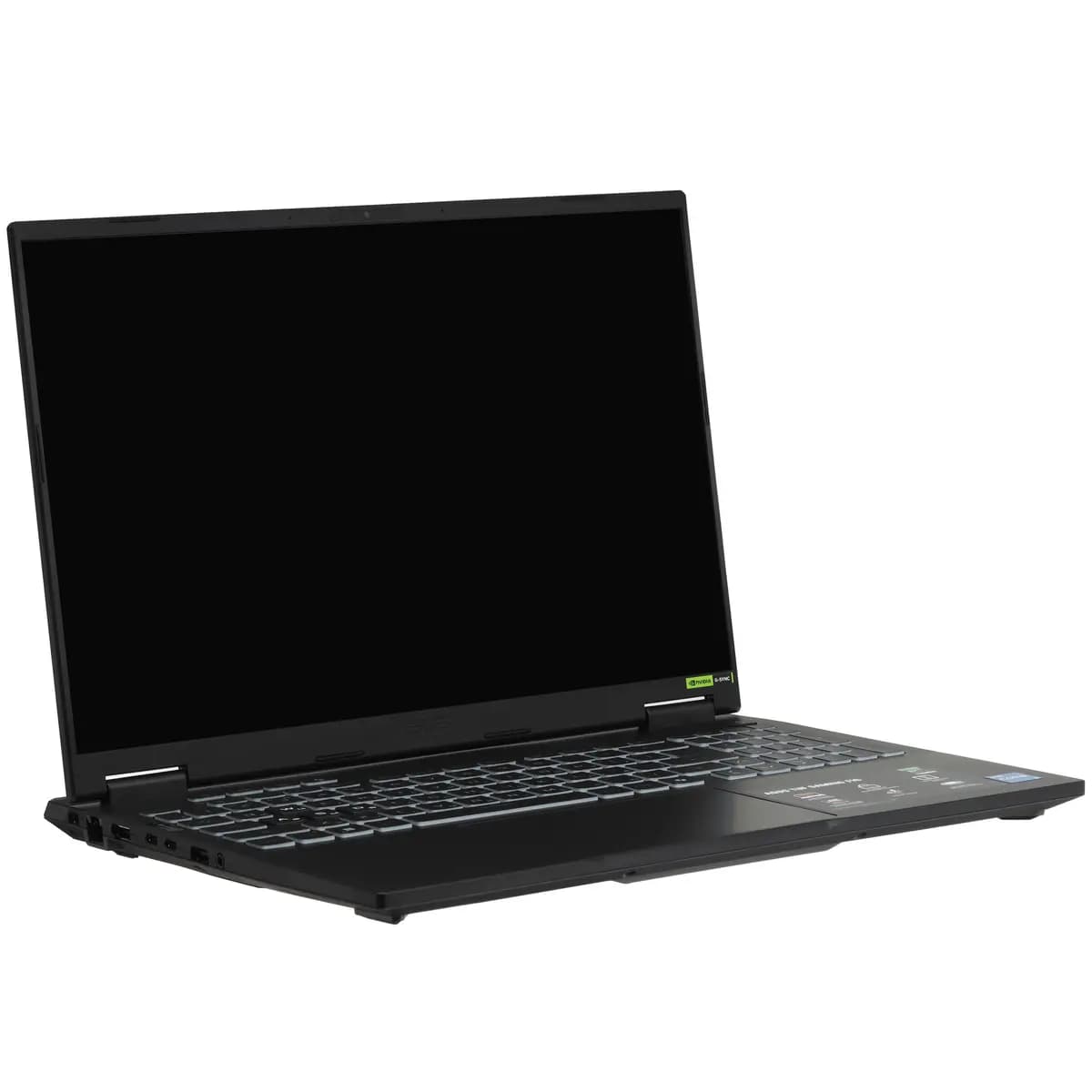 16" laptop ASUS TUF Gaming F16 FX608JHR-RV140 gray [English/Russian layout, 1920x1200, IPS, Intel Core i5-14450HX, cores: 6 x 2.4 GHz + 4 x 1.8 GHz, RAM 16 GB, SSD 512 GB, GeForce 