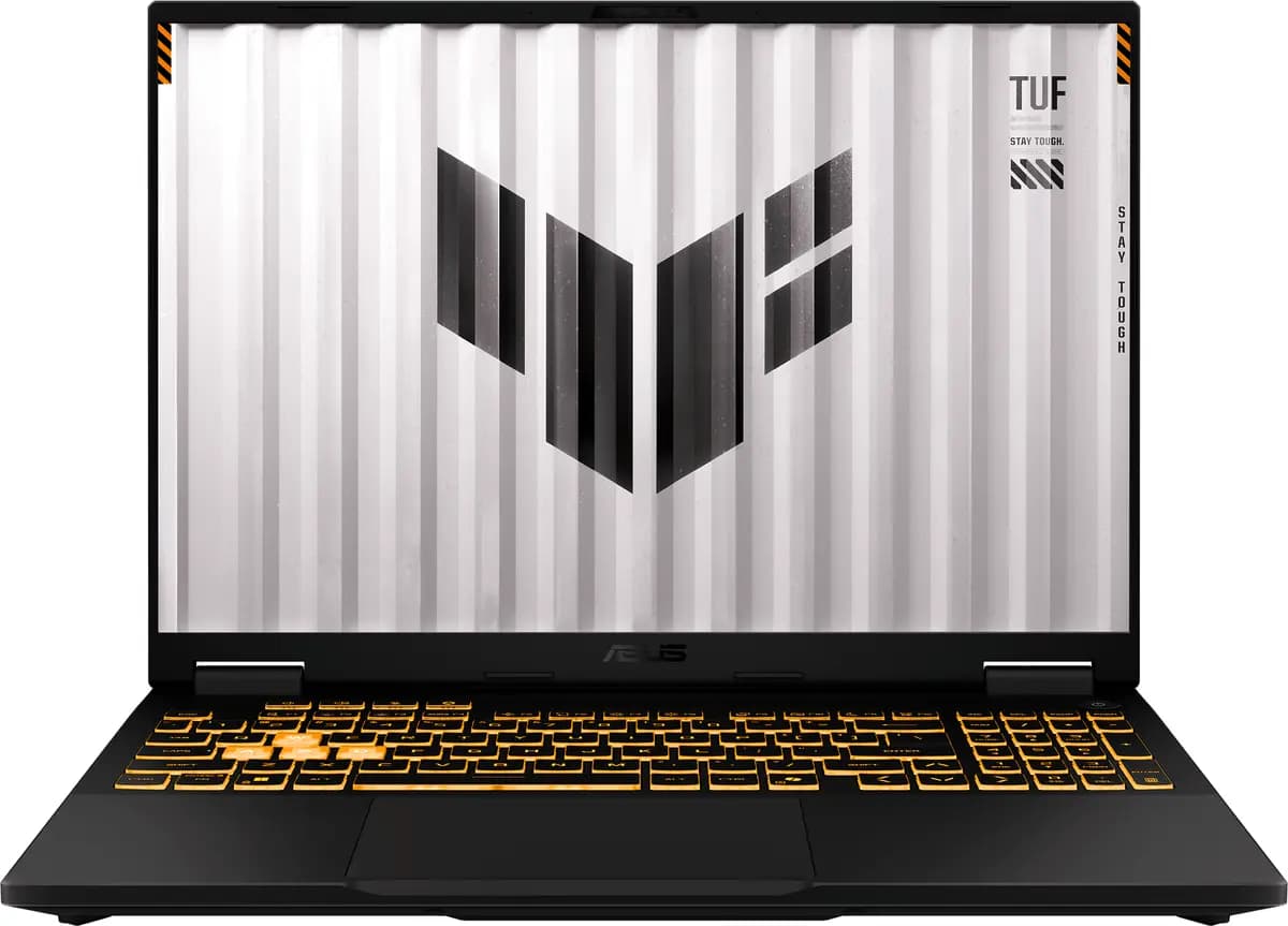 16" laptop ASUS TUF Gaming F16 FX608JHR-RV140 gray [English/Russian layout, 1920x1200, IPS, Intel Core i5-14450HX, cores: 6 x 2.4 GHz + 4 x 1.8 GHz, RAM 16 GB, SSD 512 GB, GeForce 