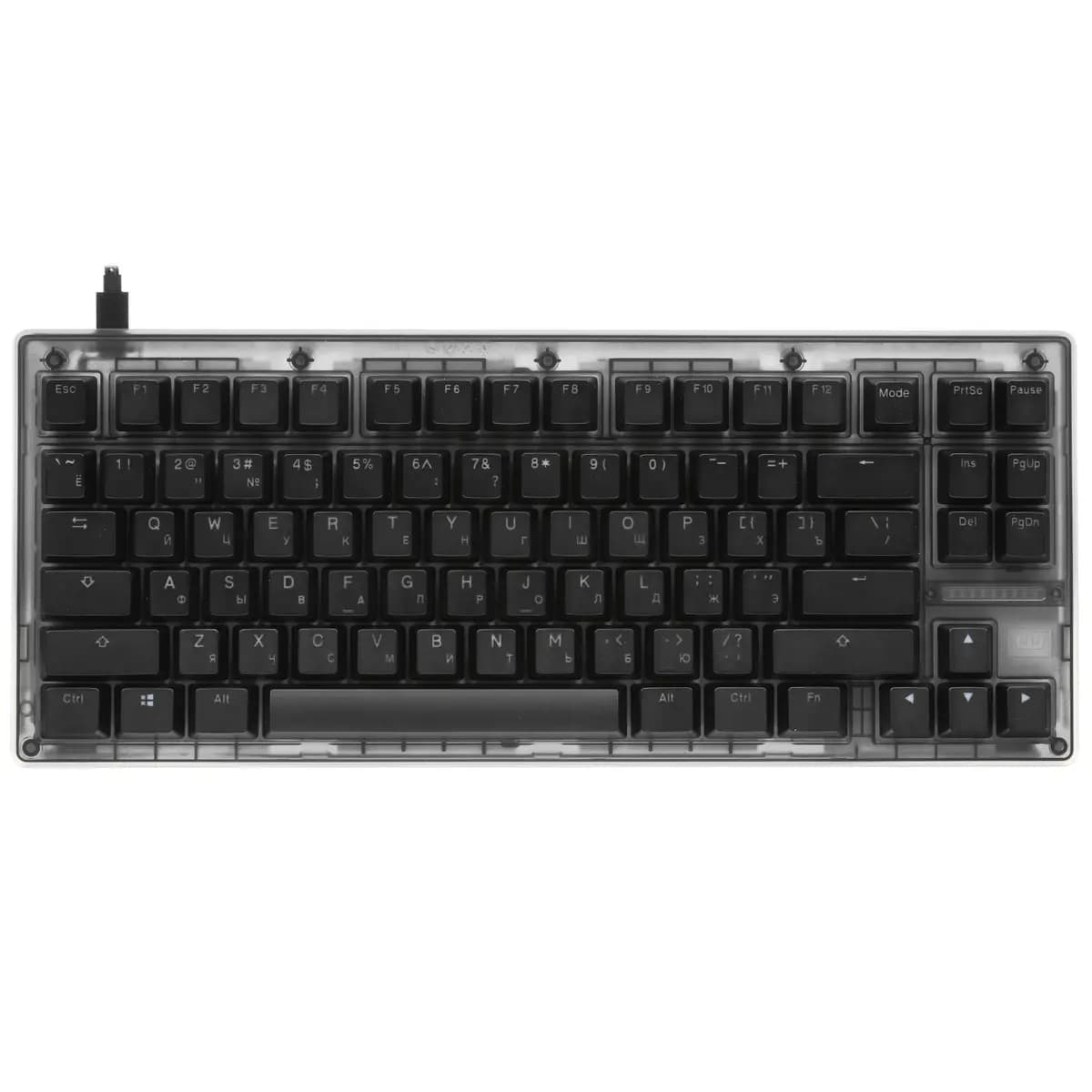 Keyboard wired Wooting 80HE color black [magnetic, Wooting Lekker Switch V2, keys - 87, USB Type-A, USB Type-C]