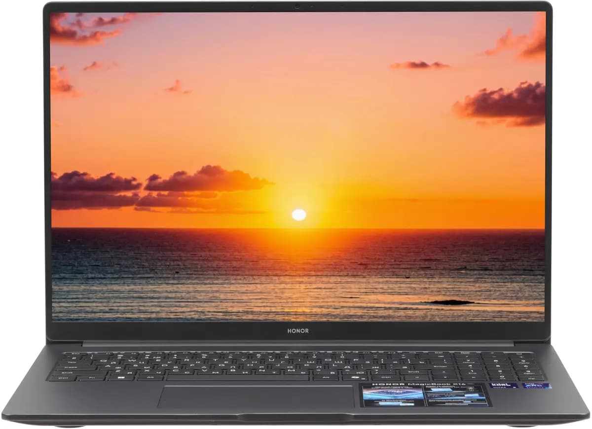 16" laptop HONOR MagicBook X16 2026 gray [English/Russian layout, 1920x1200, IPS, Intel Core Ultra 5 125H, cores: 4 x 1.2 GHz + 8 x 0.7 GHz, RAM 16 GB, SSD 512 GB, Intel Arc Graphi