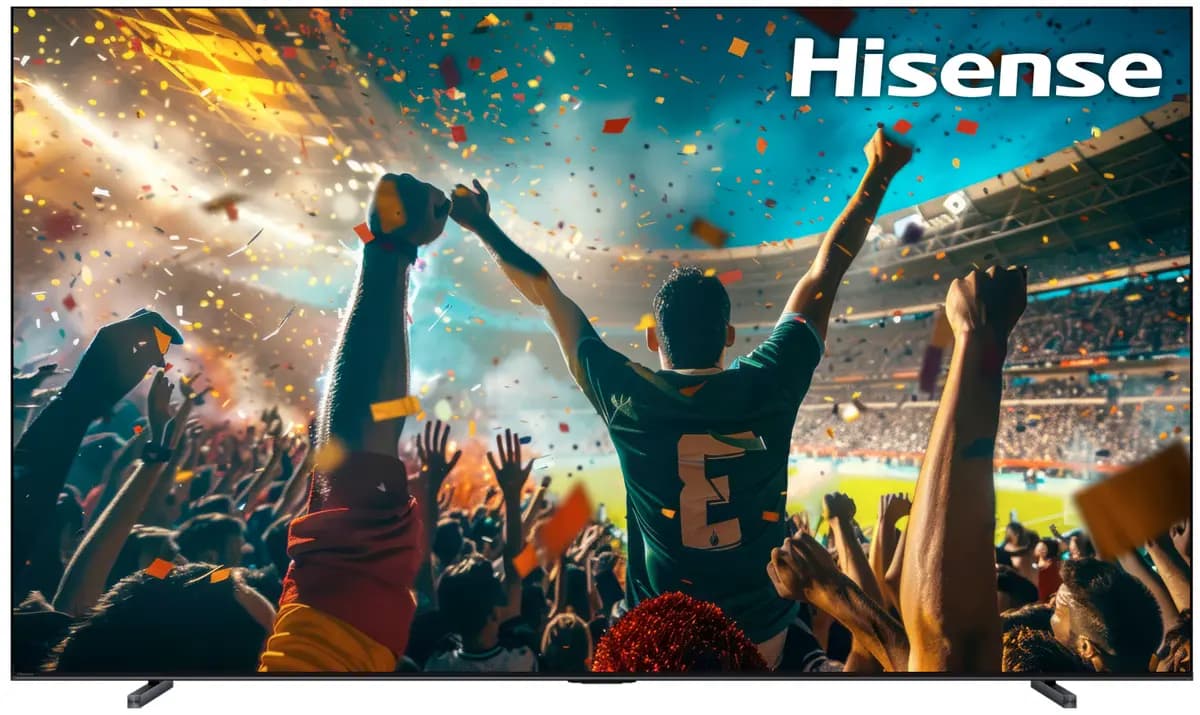 100" (254 cm) TV Hisense 100U7Q black [Mini LED, QLED, 4K UltraHD, Wi-Fi, 165 Hz, VIDAA, HDMI x 4, USB x 2 pcs]