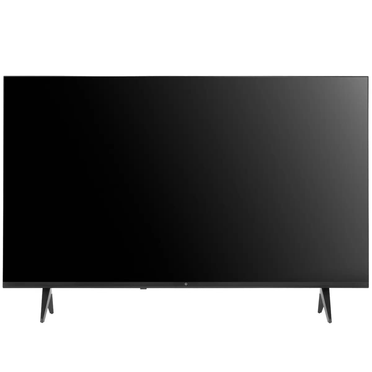 43" (109 cm) TV DEXP 43UEY2 black [Direct LED, 4K UltraHD, Wi-Fi, 60 Hz, YaOS, HDMI x 3, USB x 2 pcs]