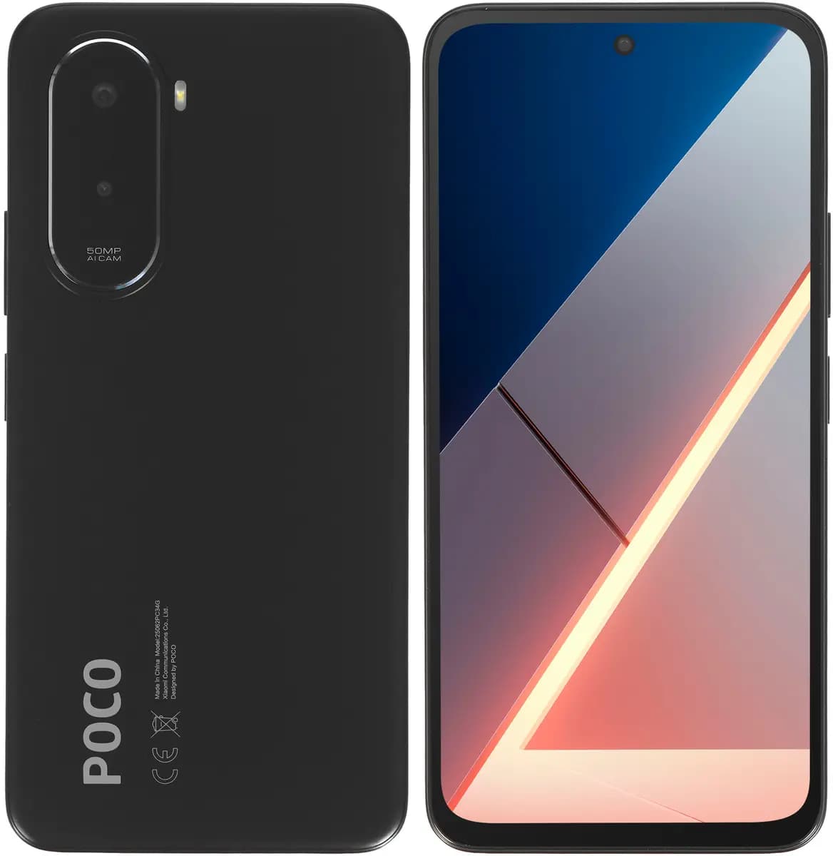 6.9" smartphone POCO M7 256 GB black