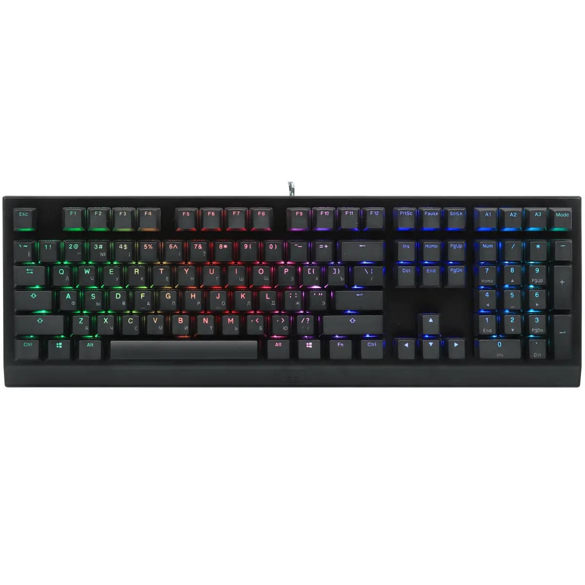 Keyboard wired Wooting Two HE color black [magnetic, Lekker Magnetic Switch, keys - 108, USB Type-A]