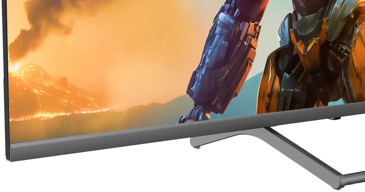 55" (139 cm) TV Sber SDX-55UQ6000MGA gray [Direct LED, QLED, 4K UltraHD, Wi-Fi, 60 Hz, fireworks TV, HDMI x 3, USB x 2 pcs]