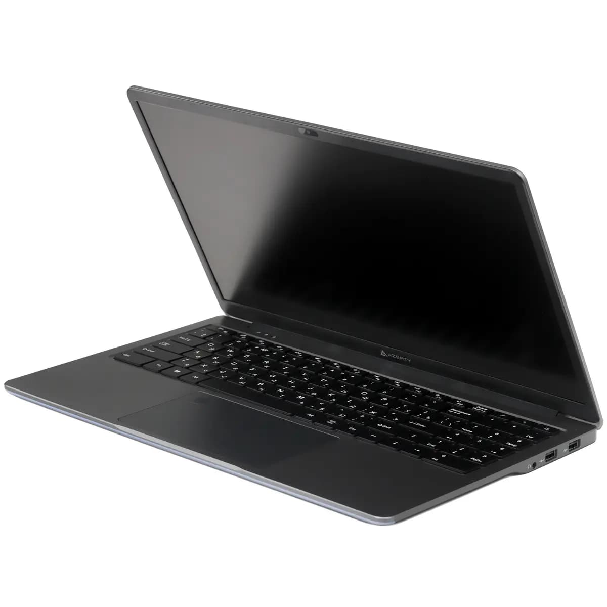 15.6" laptop Azerty RB-1559 gray [English/Russian layout, 1920x1080, IPS, Intel Celeron N5095, RAM 16 GB, SSD 128 GB, HDD 1000 GB, Windows 11 Pro]