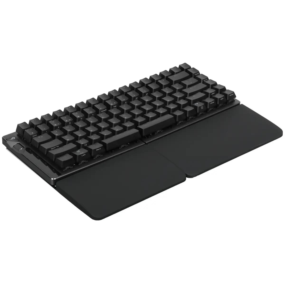 Keyboard wired + wireless ASUS M703 ROG Falcata color black [magnetic, ASUS ROG HFX V2, keys - 85, Bluetooth, USB Type-A, 2.4 GHz radio]