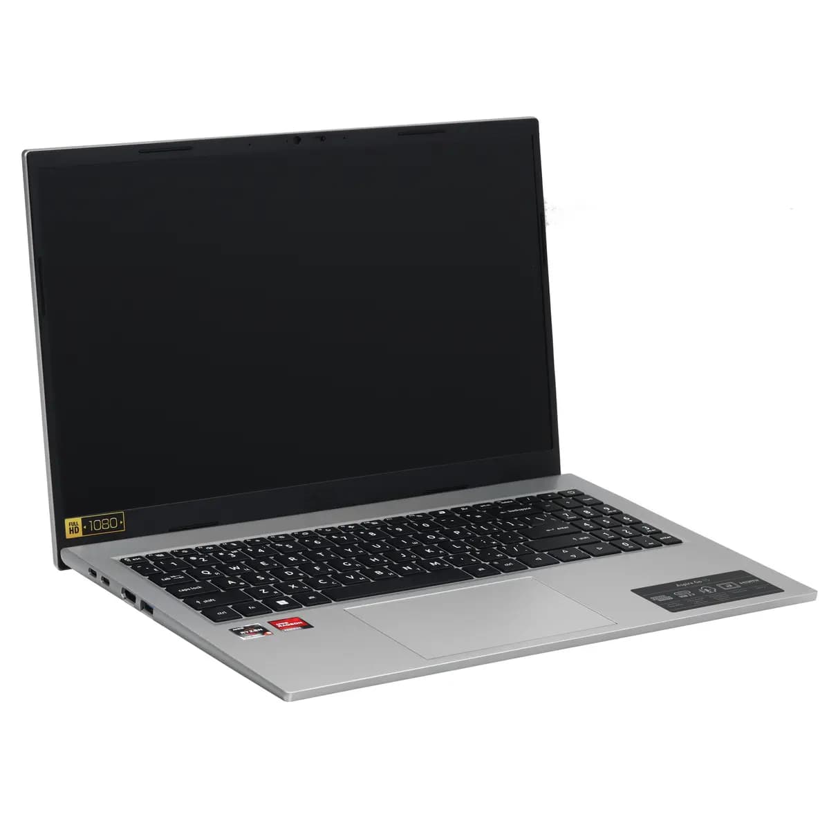 15.6" laptop Acer Aspire Go AG15-44P-R4MF silver [English/Russian layout, 1920x1080, IPS, AMD Ryzen 5 7430U, cores: 6 x 2.3 GHz, RAM 16 GB, SSD 512 GB, AMD Radeon Graphics, without