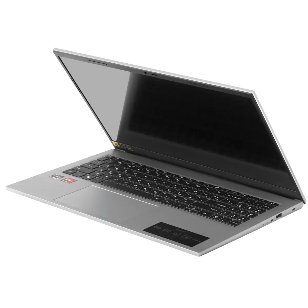 15.6" laptop Acer Aspire Go AG15-44P-R4MF silver [English/Russian layout, 1920x1080, IPS, AMD Ryzen 5 7430U, cores: 6 x 2.3 GHz, RAM 16 GB, SSD 512 GB, AMD Radeon Graphics, without