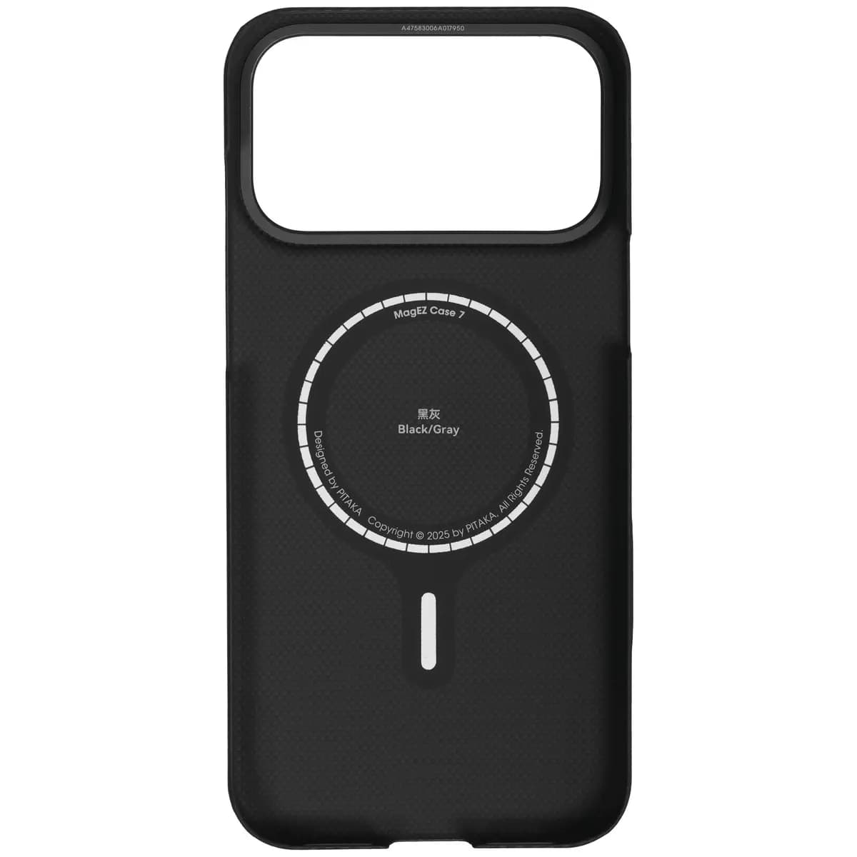 Case Pitaka Ultra-Slim Case for Apple iPhone 17 Pro Max black [Kevlar]