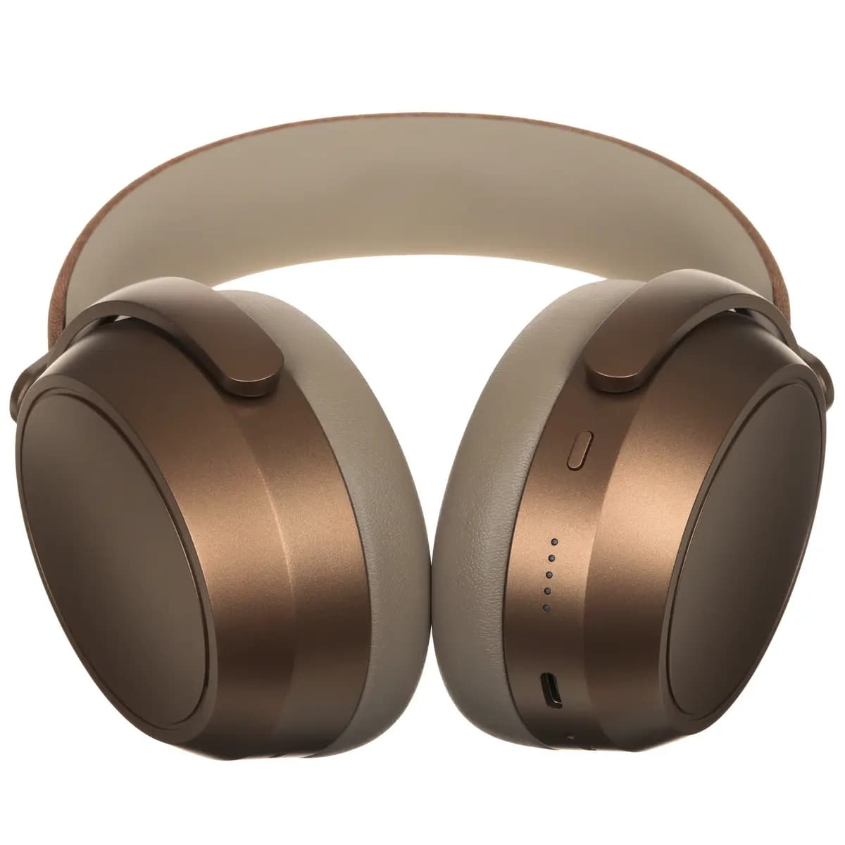 Wireless/wired headphones Sennheiser MOMENTUM 4 brown 2022 [over-ear, wired, Bluetooth 5.2, cable - 1.2 m, active noise cancelling, up to 60 h, 6 Hz - 22000 Hz, 60Ω]