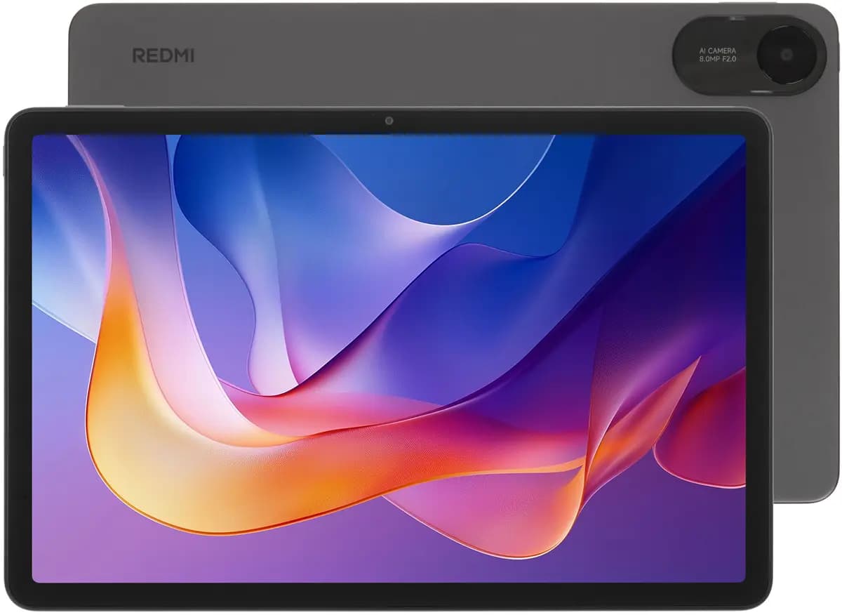 11" tablet Xiaomi REDMI Pad 2 Wi-Fi 128 GB black [2560x1600, IPS, 8x2.2 GHz, 4 GB, 9000 mAh, Android 15.x]