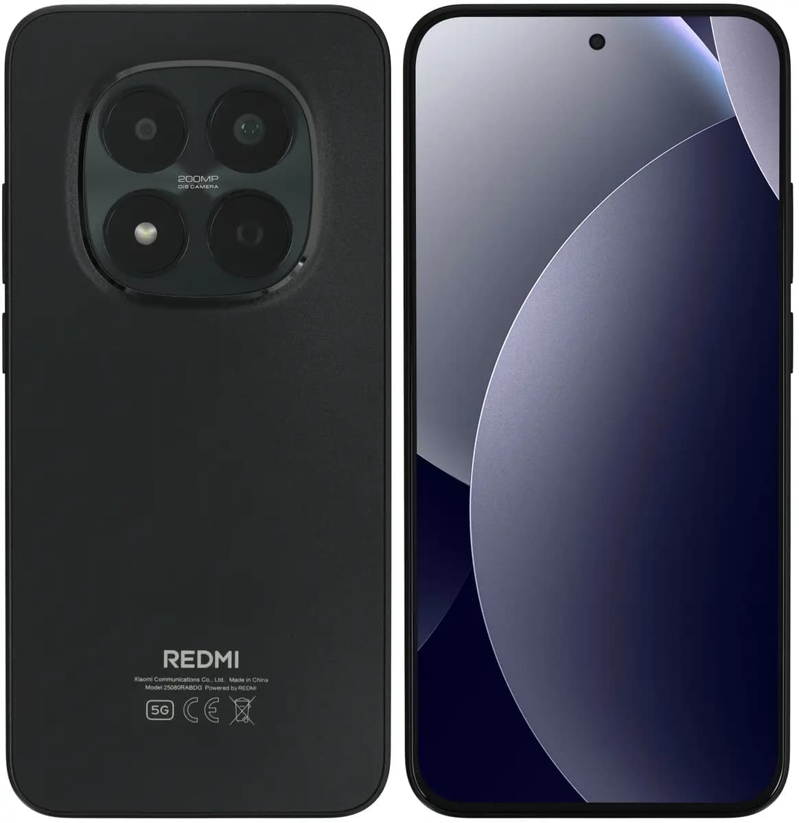 6.83" smartphone Xiaomi REDMI Note 15 Pro 5G 256 GB black