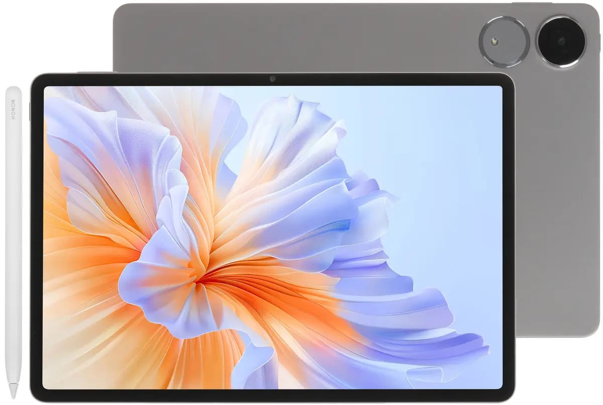 11.5" tablet HONOR Pad V9 Wi-Fi 256 GB gray + stylus + case [2800x1840, IPS, 8x3.35 GHz, 8 GB, 10100 mAh, Android 15.x]